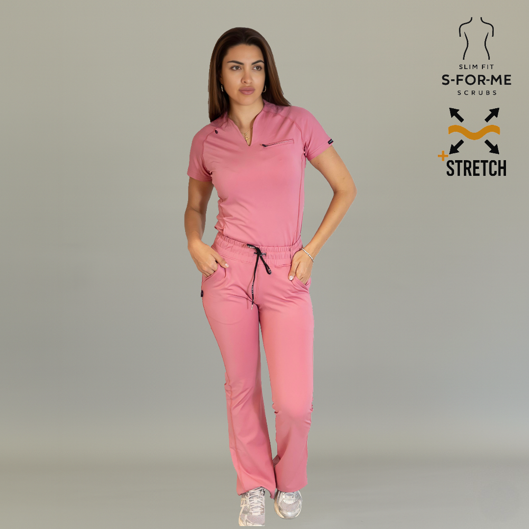 Filipina Quirúrgica 915 Mujer Super Stretch Palo de Rosa