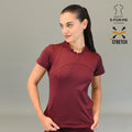 Filipina quirurgica vino para mujer Estilo 910 Super Stretch vista frontal