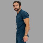 Filipina Quirúrgica Hombre, Airforce (A. Petroleo) Super Stretch, Scrubs 910