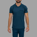 Filipina Quirúrgica Hombre, Airforce (A. Petroleo) Super Stretch, Scrubs 910