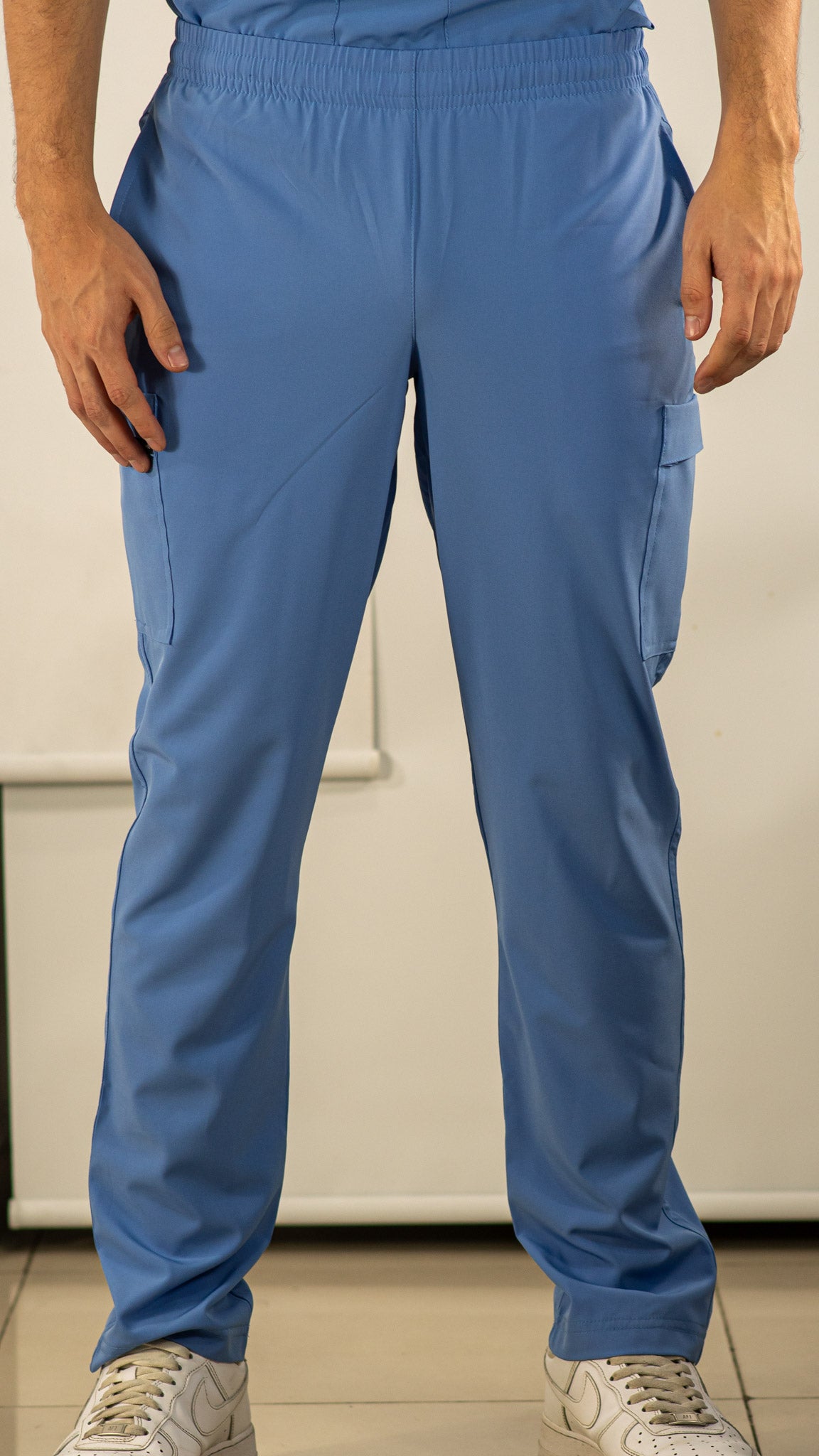 Pantalon Hombre 6 Bolsas Azul Pumbago F.W