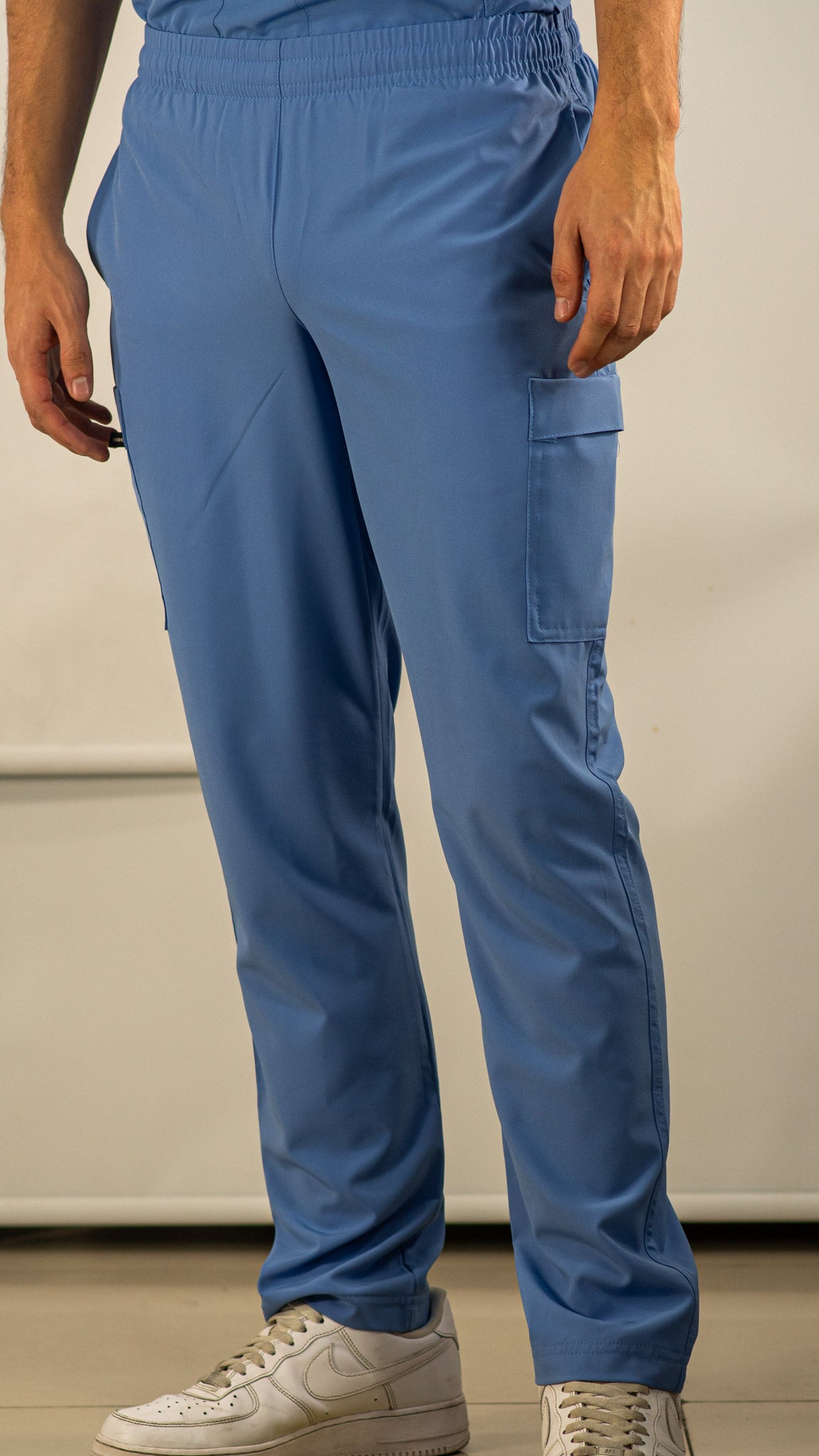 Pantalon Hombre 6 Bolsas Azul Pumbago F.W