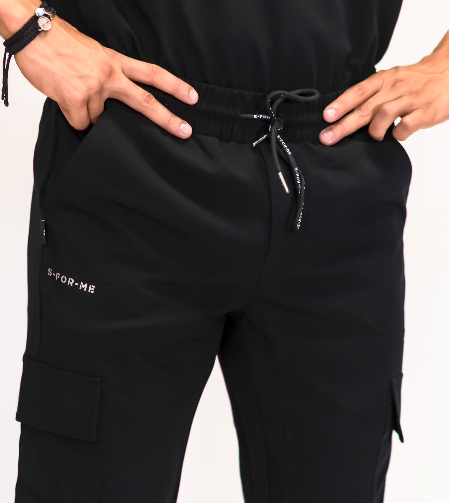 Jogger Antifluido Hombre 300 Negro