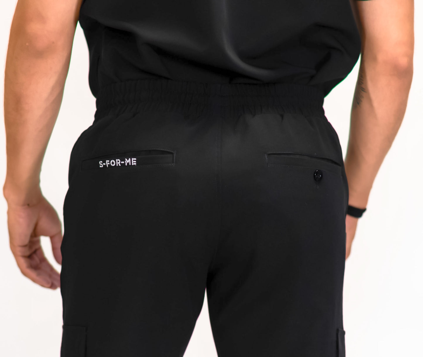 Jogger Antifluido Hombre 300 Negro