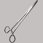 Porta agujas quirúrgico 14 cm ECO para sutura e instrumental médico.