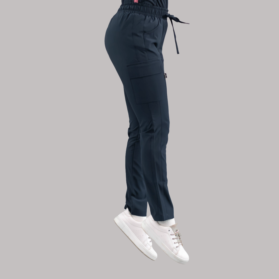 Pantalón Skinny, Azul Mno F.W Mujer, Scrubs 520