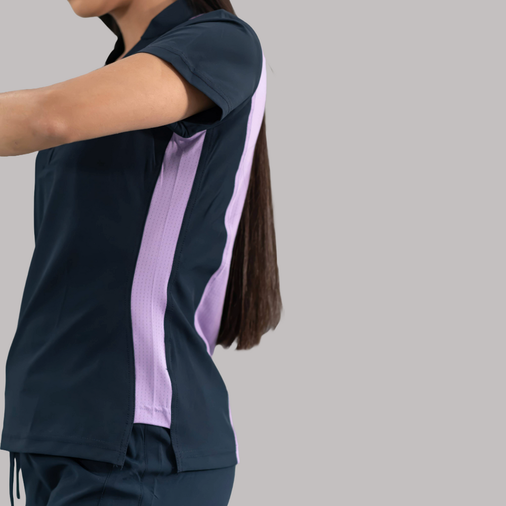 Filipina Quirúrgica Azul Mno/Lila Mujer, Scrubs 520