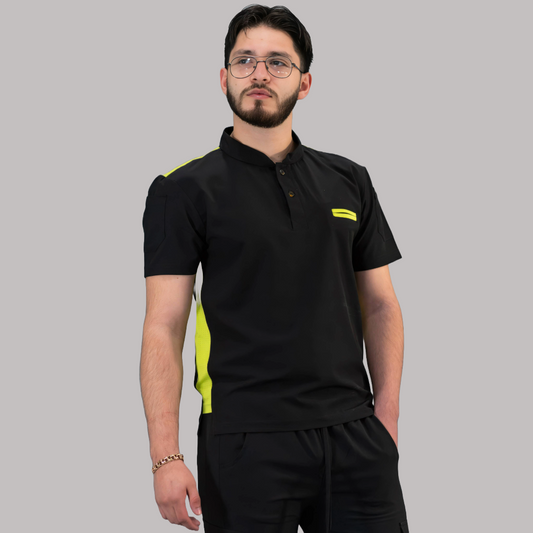 Filipina Quirúrgica Hombre Negra/Lima, Scrubs 520