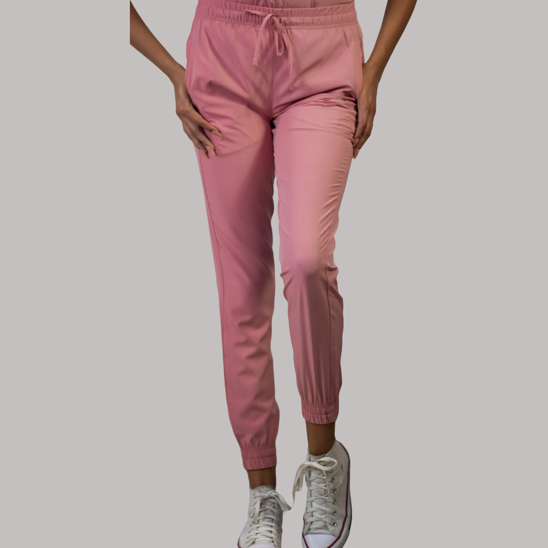 Jogger 2 Bolsas Estilo 600 Palo de Rosa Mujer F.W