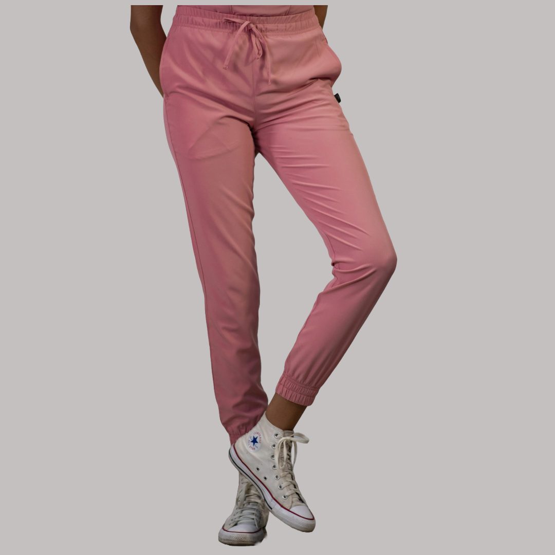 Jogger 2 Bolsas Estilo 600 Palo de Rosa Mujer F.W