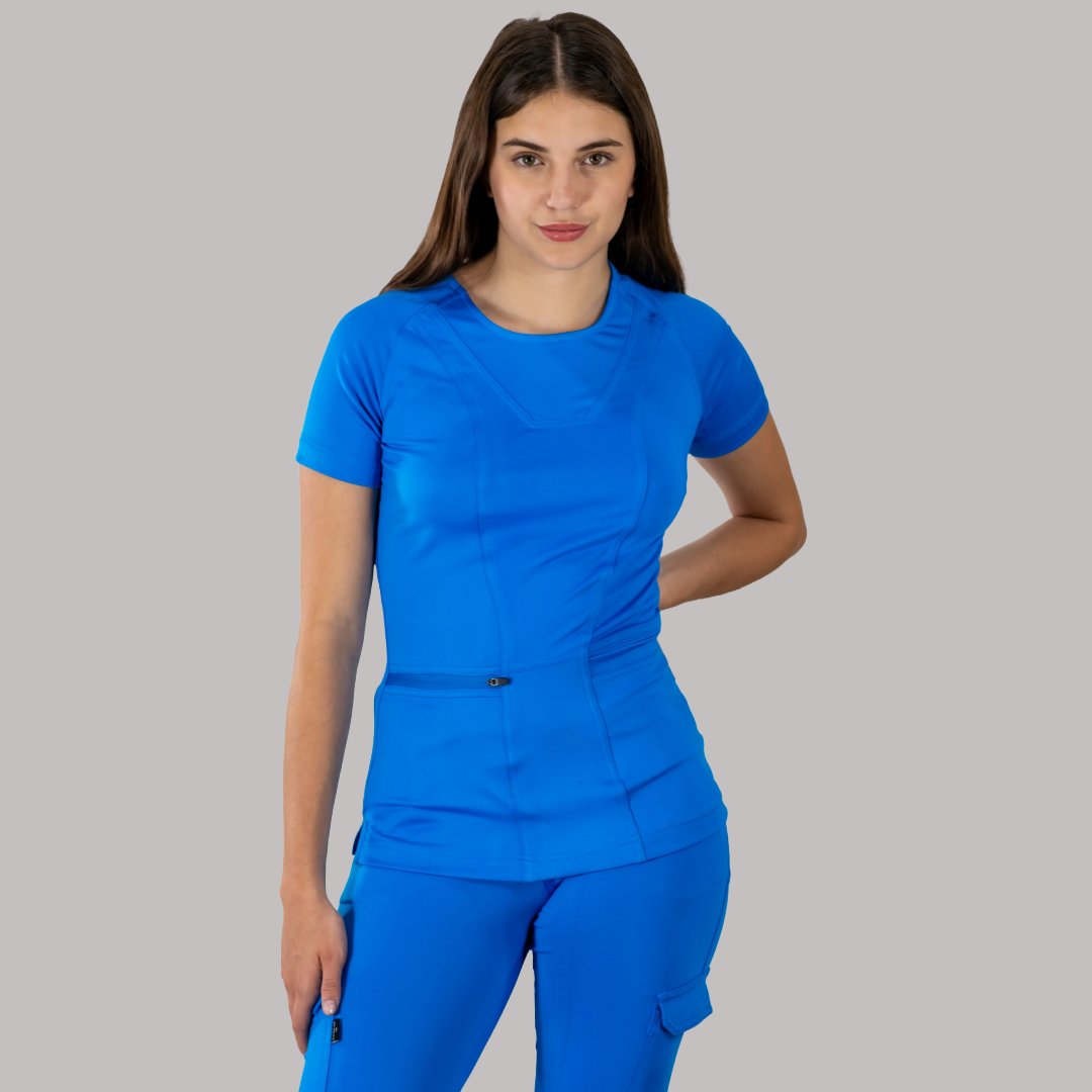 Filipina Quirúrgica Mujer Est. 901 | Turquesa Super Stretch