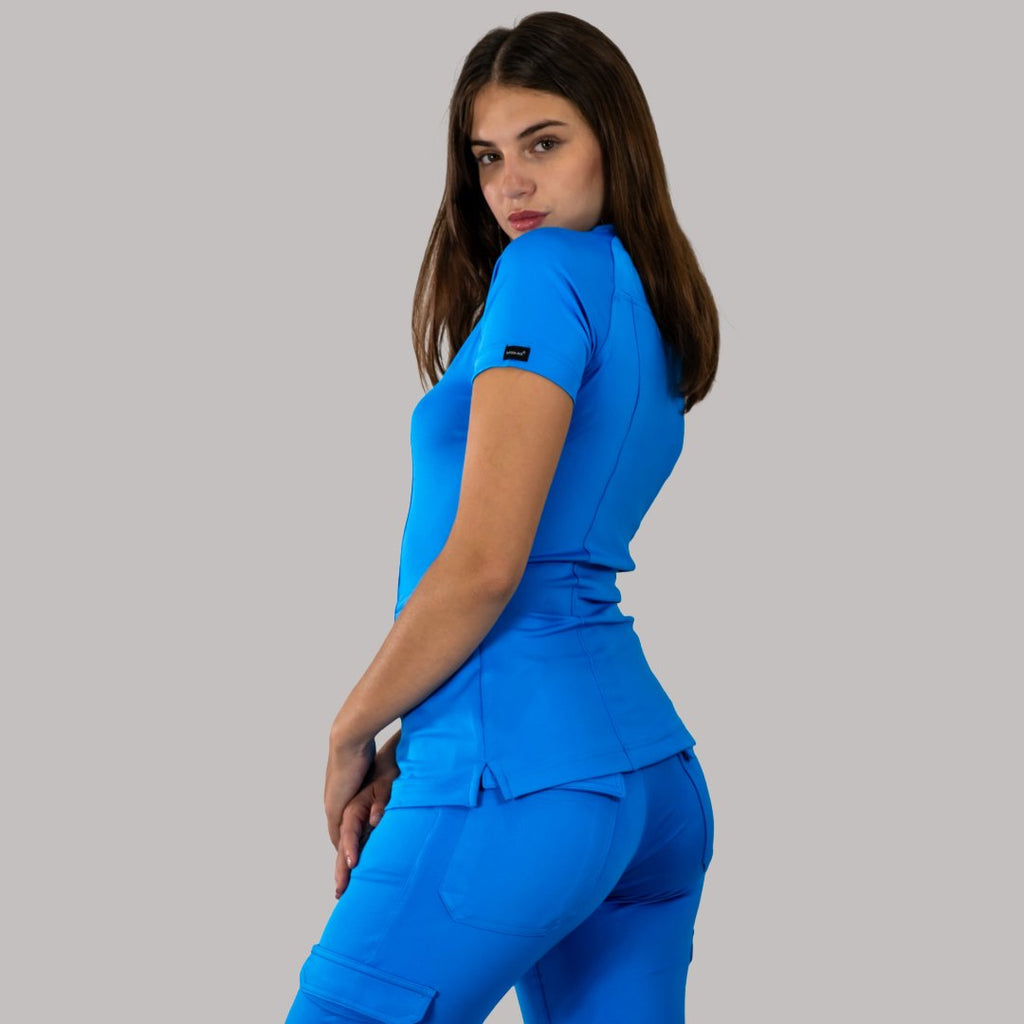 Filipina Quirúrgica Mujer Est. 901 | Turquesa Super Stretch