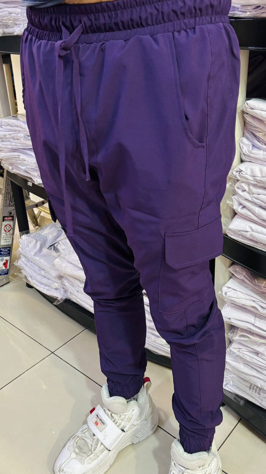 Jogger Quirúrgico Skinny, Morado F.W Hombre, Scrubs 520