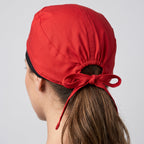 Gorro Quirúrgico Rojo Stretch Unisex Antifluido | Unitalla