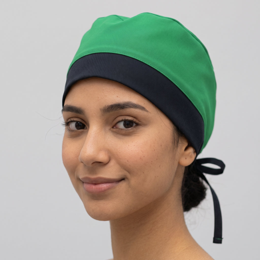 Gorro Quirúrgico Verde Unisex