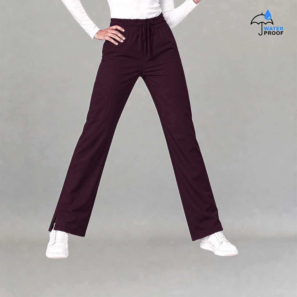 Pantalón Vino Cherry 502 Quirúrgico Mujer Antifluido FW