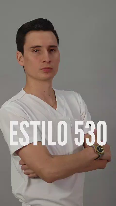 Conjunto Quirúrgico Hombre – Estilo 530 Blanco