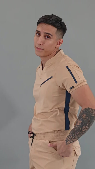 Jogger Beige Super Stretch Hombre, Scrubs 905