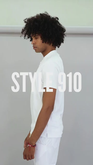 Filipina Quirúrgica Hombre Est. 910 Blanco Super Stretch | Sandel Medica